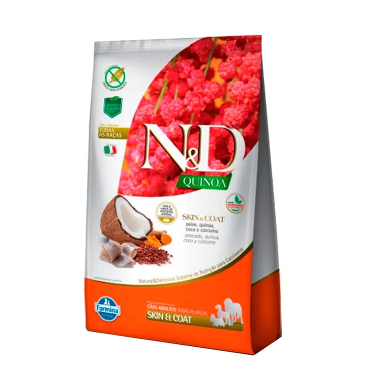 Hundefutter Adult Skin Coat ND Quinoa Hering Kokosnuss