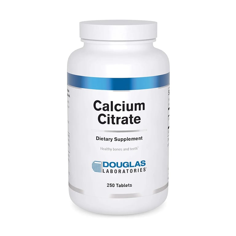 Citrato De Calcio 250 mg