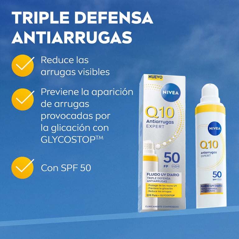 Q10 Anti-rides Expert Fluide SPF50 40 ml de Nivea