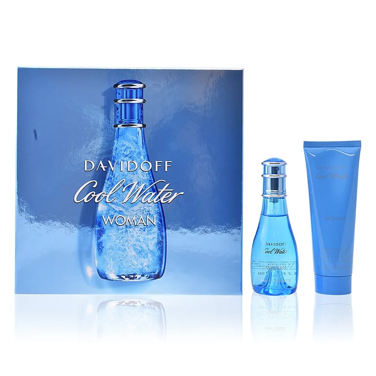 Cool Water Woman Lote EDT 50 ml + Body Lotion 75 ml