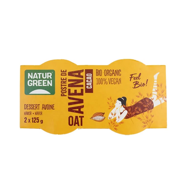 POSTRE AVENA CACAO BIO