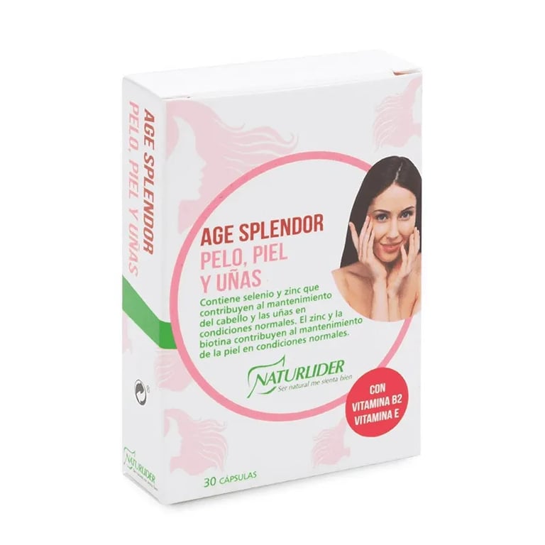 AGE SPLENDOR PELO PELE E UNHAS