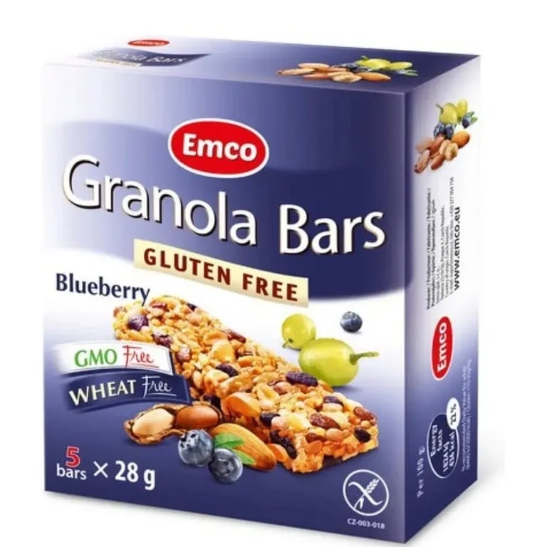 Barrita Cereales Arandanos Sin Gluten