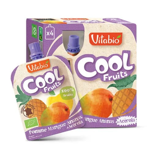 VITABIO COOL FRUITS MANZANA, MANGO Y PIÑA + ACEROLA