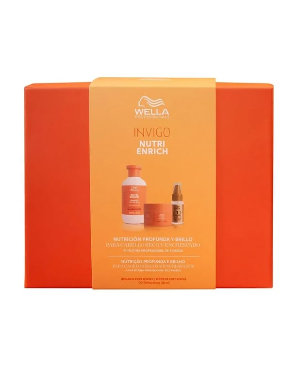 Pack Nutritivo Enrich Shampoo + Maske + Öl
