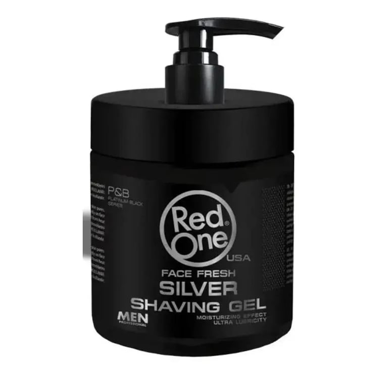 Men Shaving Transparente Gold Gel