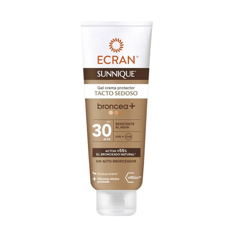 Sunnique Bronzeia Gel Creme Protector SPF30