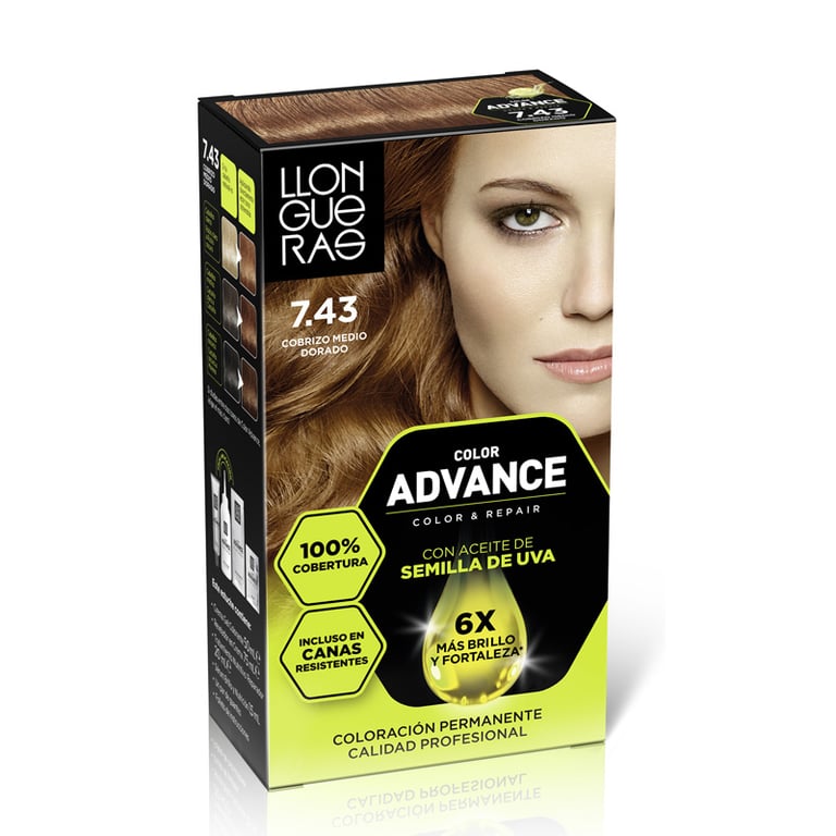 Color Advance #7,43-Ramato Medio Dorato