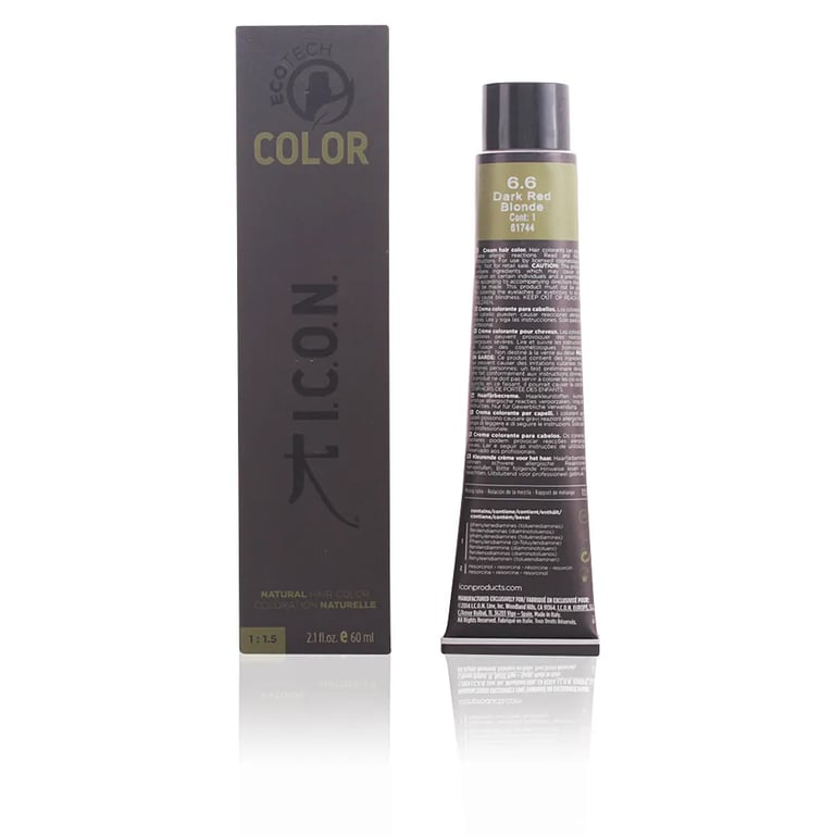 Ecotech Color Natural Color #6.6 Dark Red Blonde