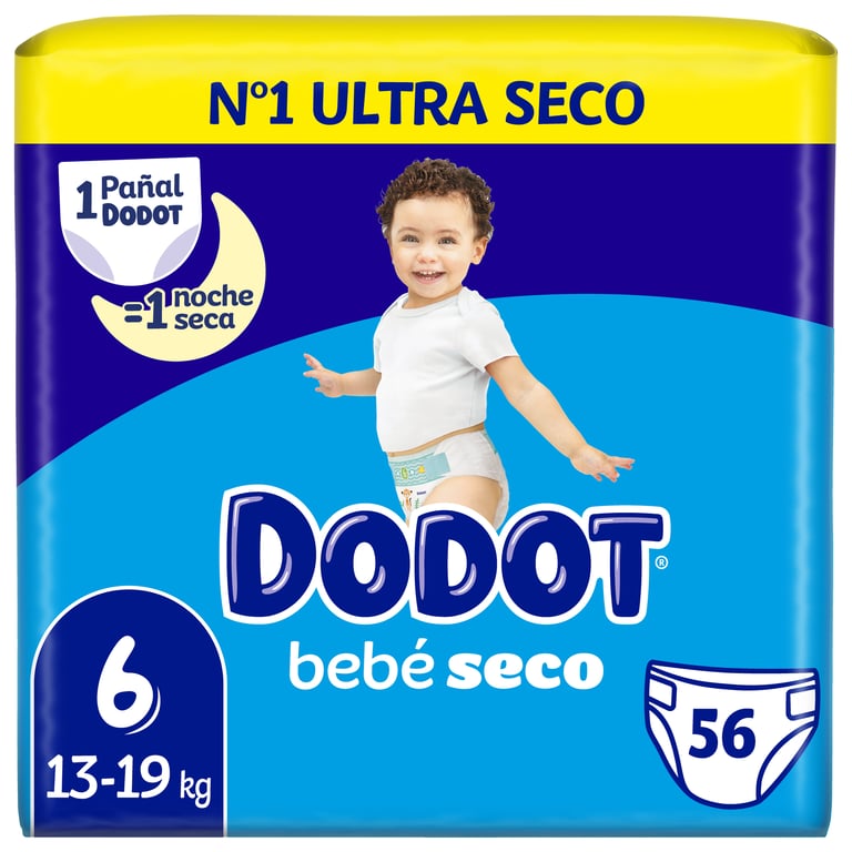 Dodot Bebé Seco T-6 56 Unds da Dodot