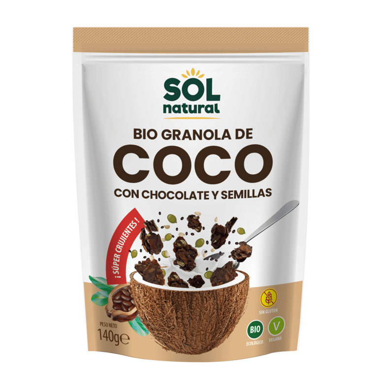 Granola Crunchy Coco Chocolate Bio