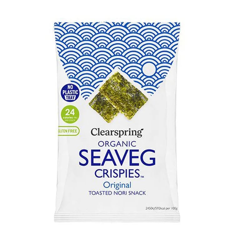 Snack Algues Nori Grillées Bio