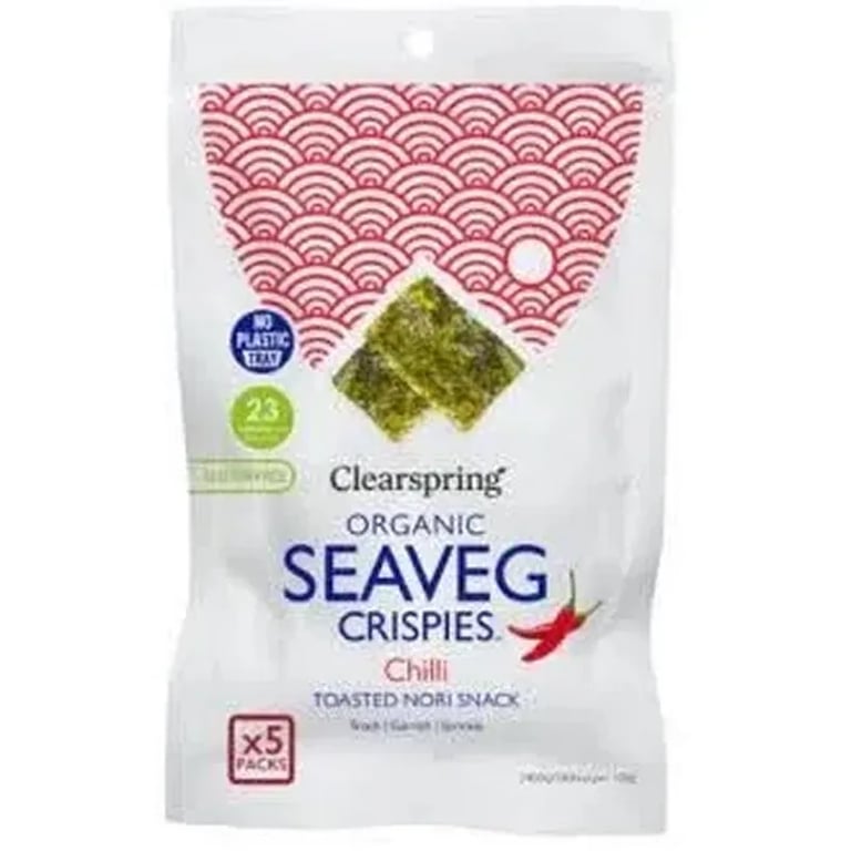 Snack Geröstete Nori-Alge mit Chili