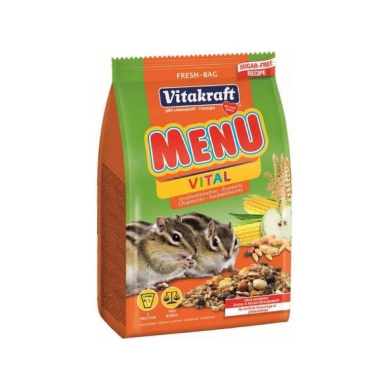 Menu Vital Voedsel Voor Eekhoorns 600g