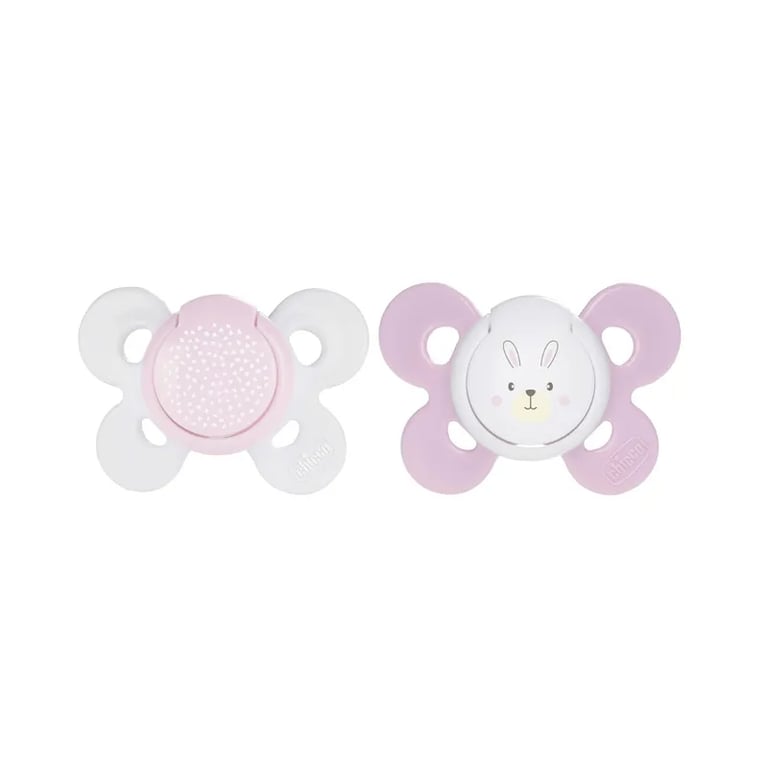 CHUPETE PHYSIO COMFORT SILICONA 0-6M ROSA