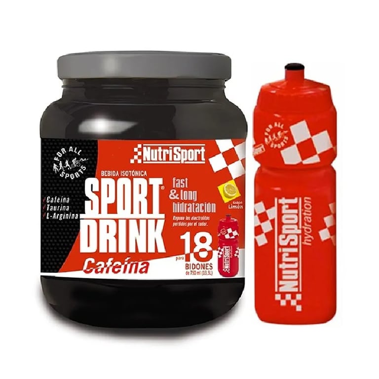 Sport Drink Iso Koffein 990g + Trinkflasche
