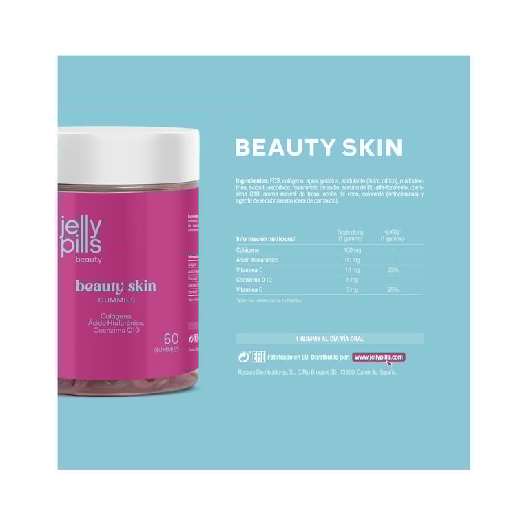 Beauty Skin Gummies 60 Unità di Jelly Pills