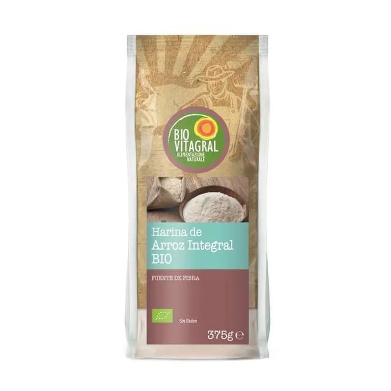 Harina Arroz Integral Sin Gluten Bio