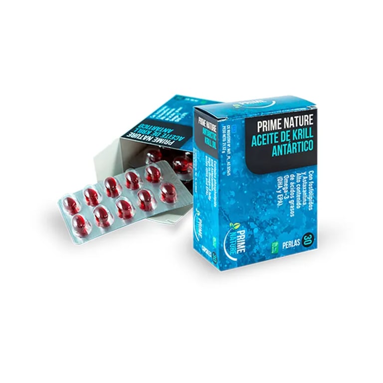 PRIME NATURE ACEITE DE KRILL ANTÁRTICO