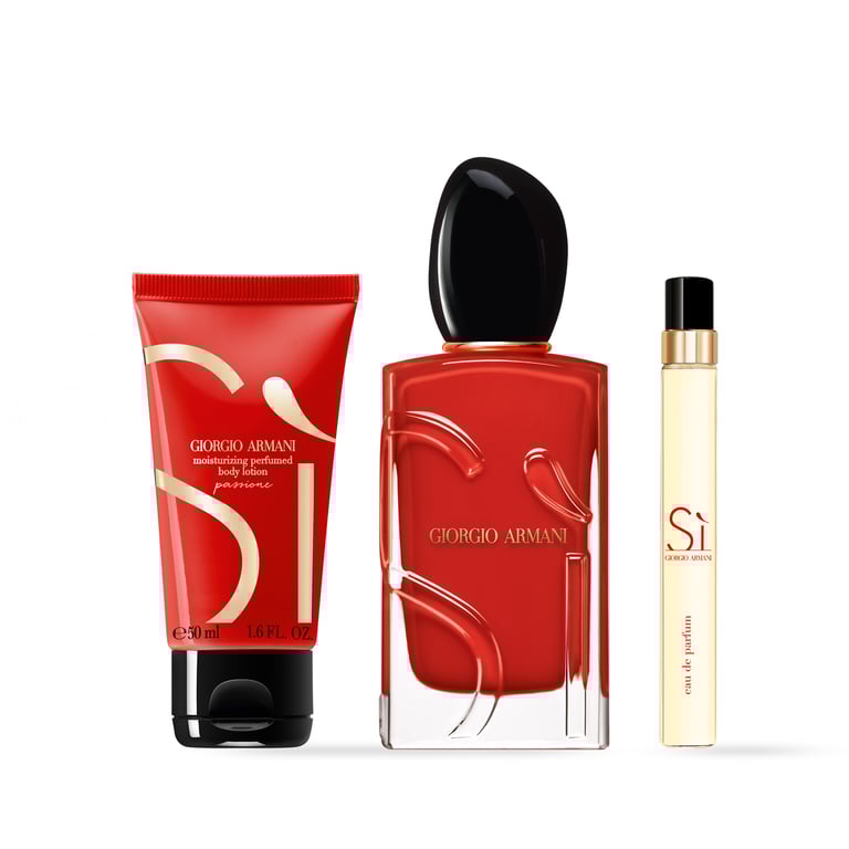 Si Passione Set EDP 100 ml + EDP 10 ml + Body Lotion 50 ml de Armani