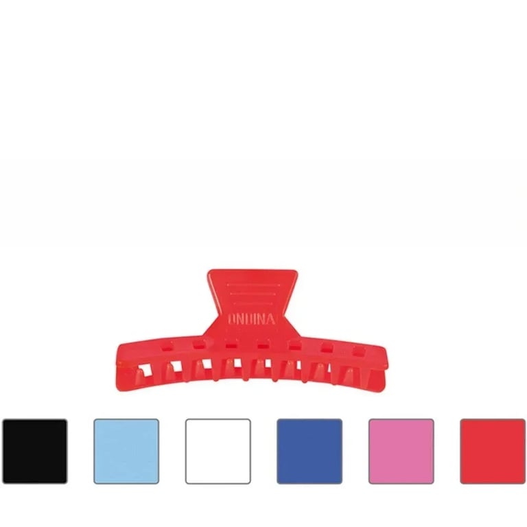 Eurostil 6 Grapas Plastico Grande Color