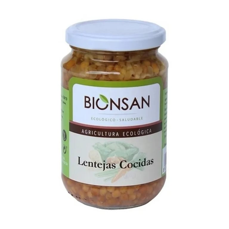 Lentilles Cuites Eco Vegan