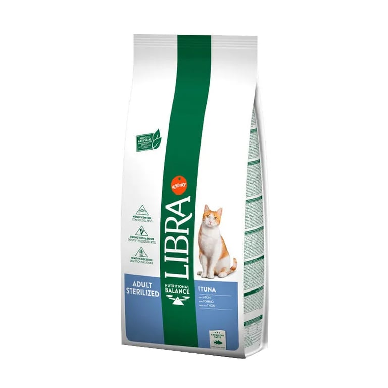 Libra Comida Para Gatos Adult Sterilized Atún