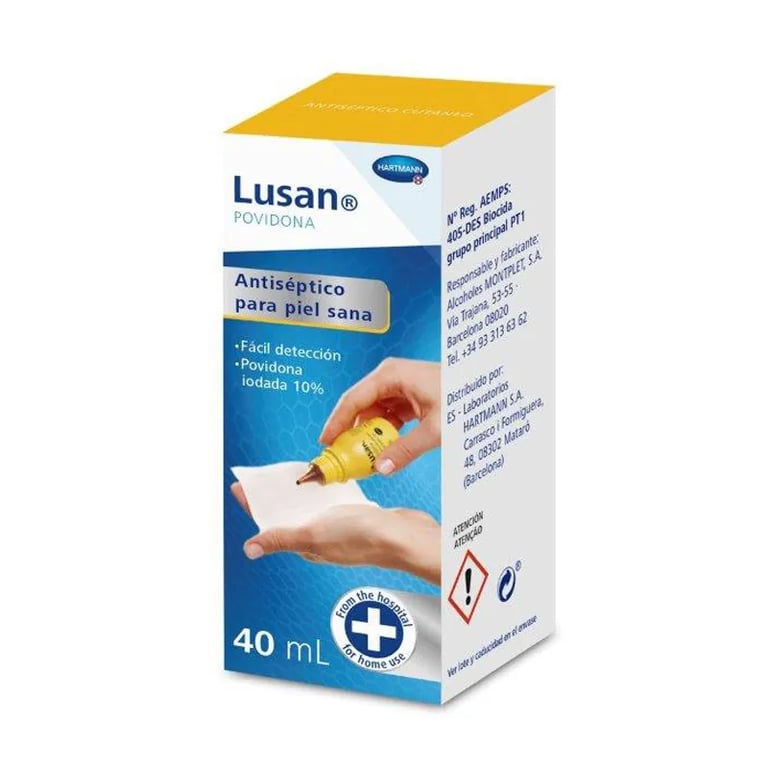 LUSAN POVIDONA ANTISÉPTICO