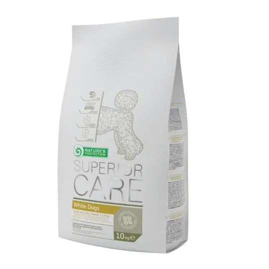Dog Adult Superior Care Perros Pequeños Pelo Blanco 1,5 Kg