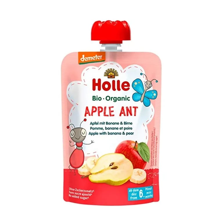 Puré De Manzana Plátano Y Pera 6 Meses Bio
