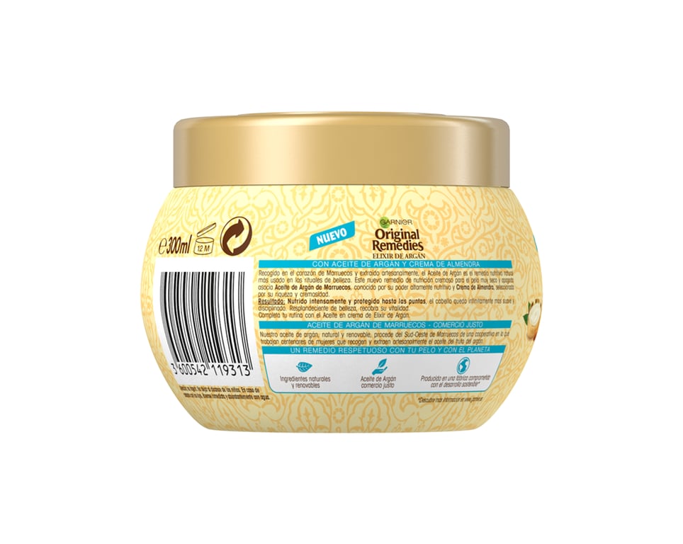 Ultra Dolce Maschera Rituale d’Argan 300 ml di Garnier