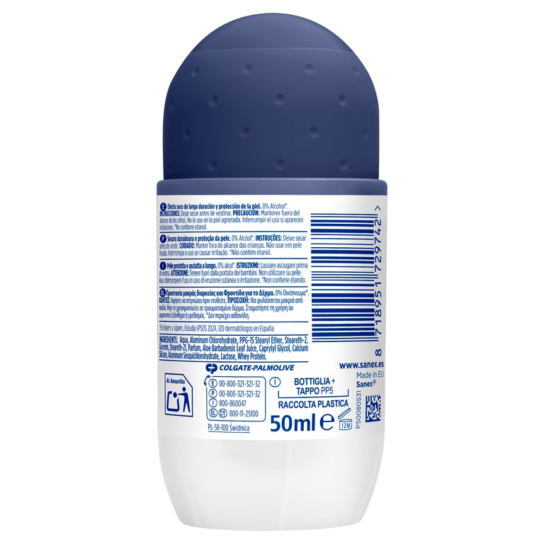 Men Fresh Protect 72H Antitranspirante 50 ml de Sanex