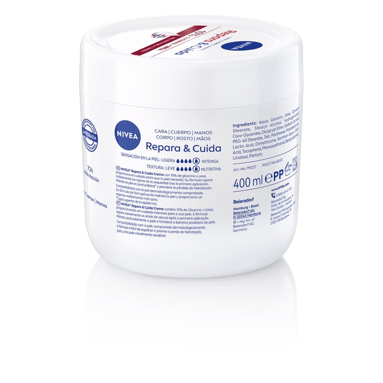 Repara & Cuida Crema 10% Glicerina Y Urea 400 ml de Nivea