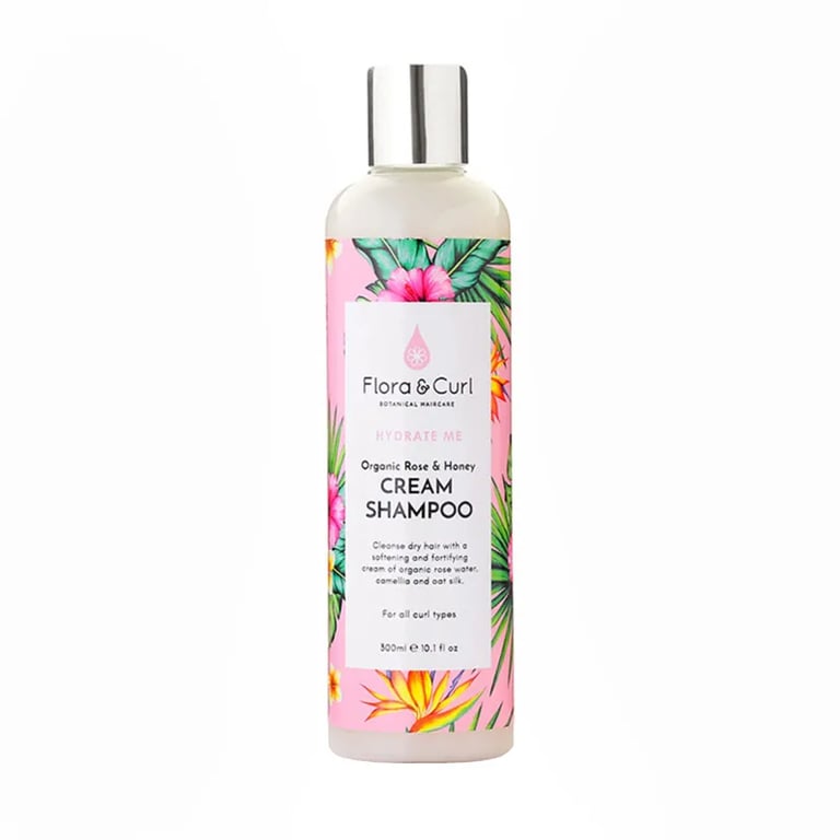 Hydrate Me Organic Rose & Honey Cream Shampoo