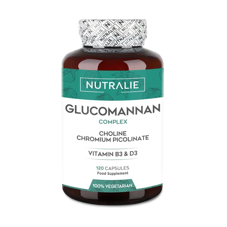 Glucomanano + Colina + B3 + D3 Pérdida Peso