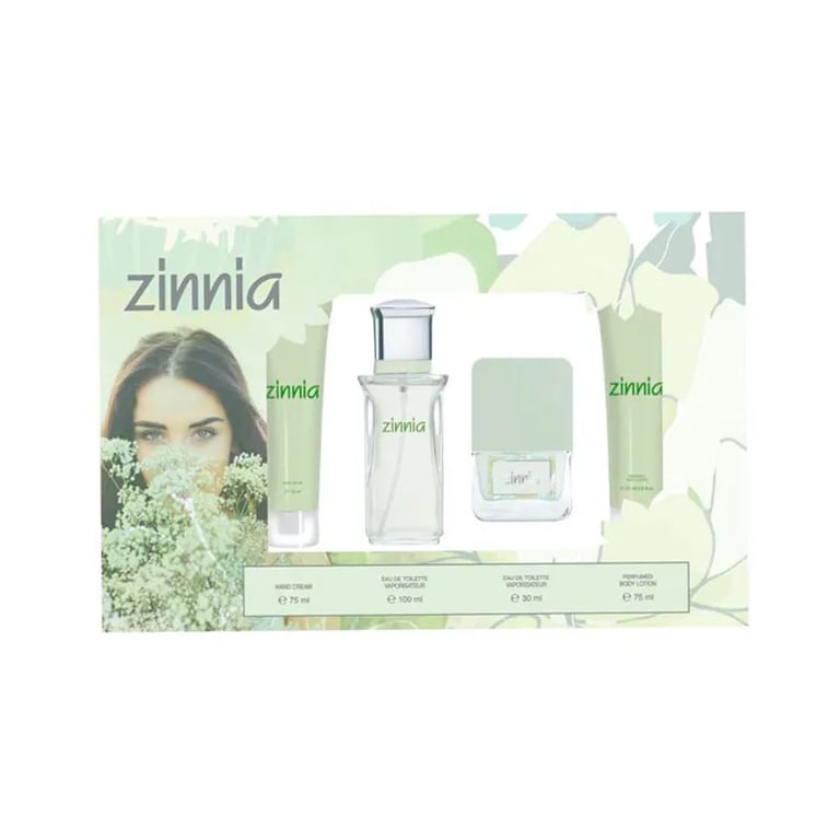 Zinnia Set EDT 100 ml + EDT 30 ml + 2 Piezas