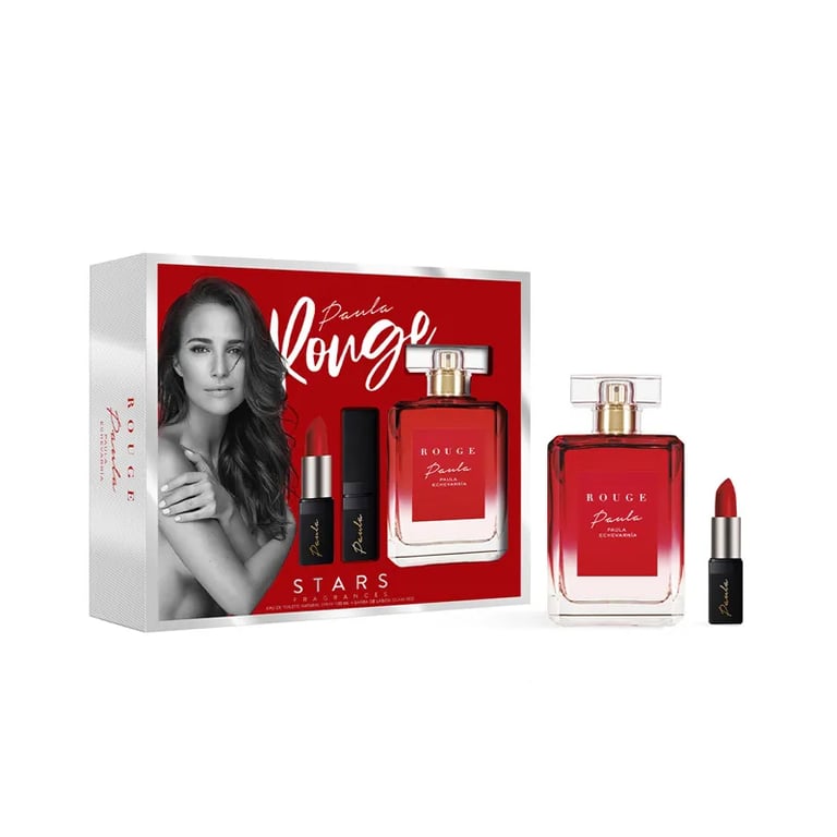 Paula Rouge Lote EDT 100 ml + Barra De Labios