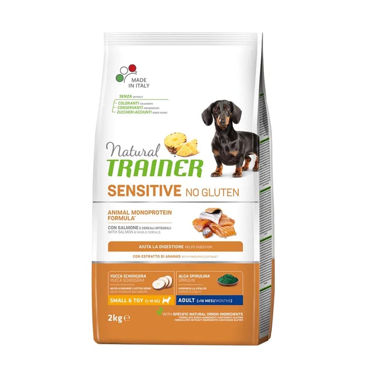 Natural Sensitive No Gluten Perro Adult Small-Toy Salmón