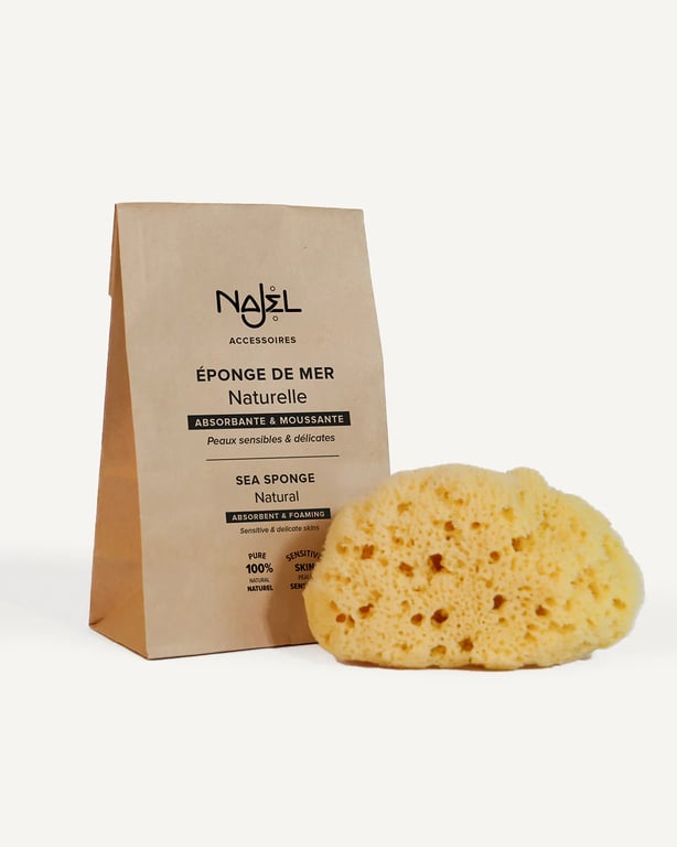 Esponja de Mar Natural del Mediterráneo 10 cm