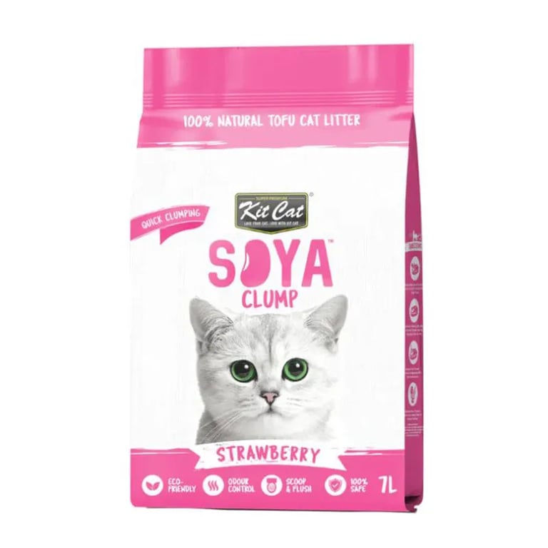 Soya Clump Arena De Soja Strawberry