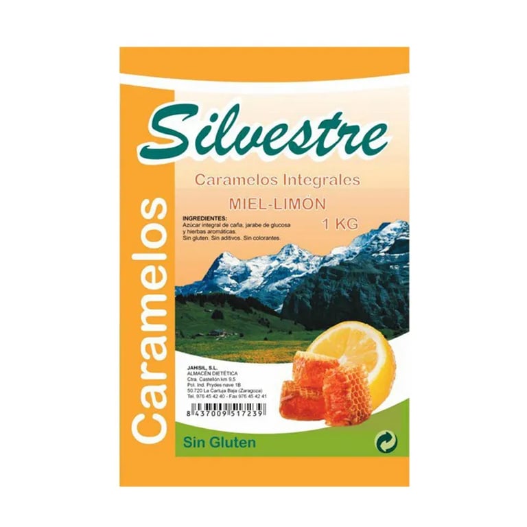 Caramelos Integrales De Miel y Limón