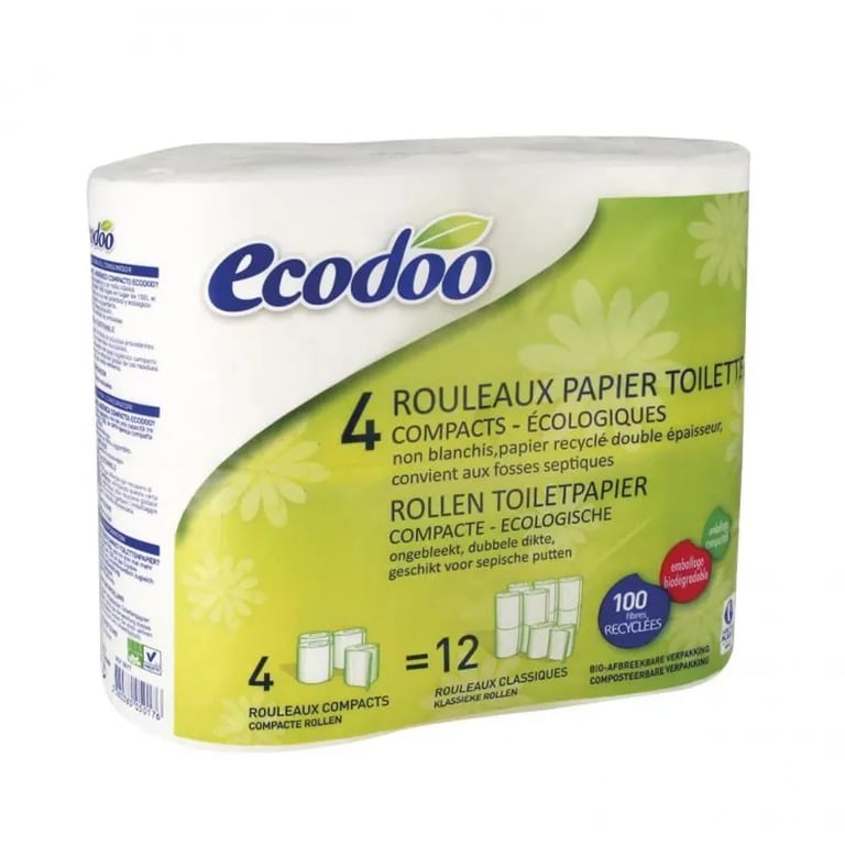 PAPEL DE BAÑO RECICLADO