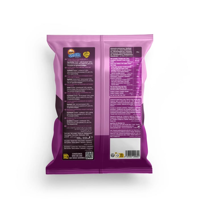 Chips Bio Crème Aigre et Oignon - imagen 2 de 2