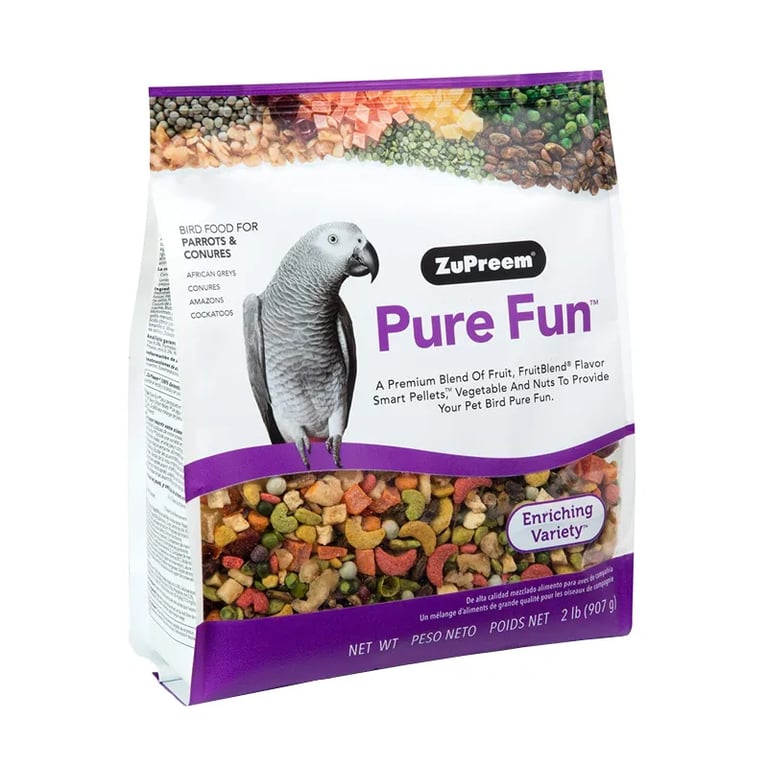Pure Fun Aliment Pour Perroquets Et Conures