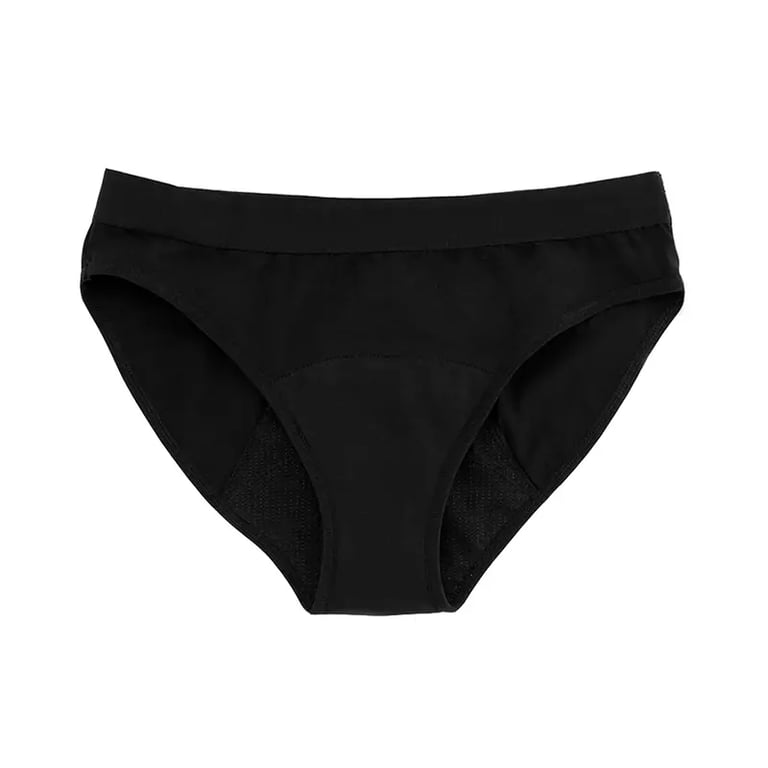 Kiwitas Classic Sporty Slip Mestruali Nero