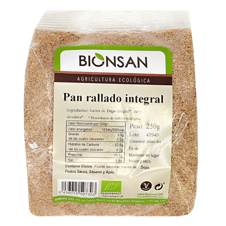 Pain Émietté Intégral Bio