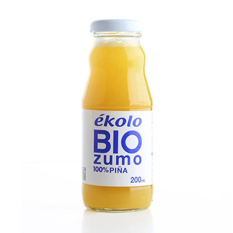 Bio-Ananassaft ist 100% gepresst.