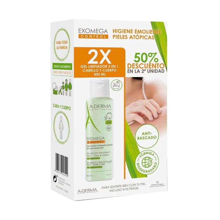 Exomega Control Gel Detergente 2 In 1