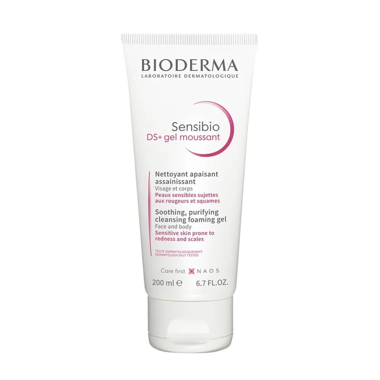 BIODERMA SENSIBIO DS+ GEL REINIGER ANTI-ROODHEID