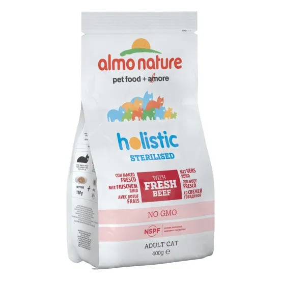 Cat Functional Dry Sterilizzato Manzo E Riso